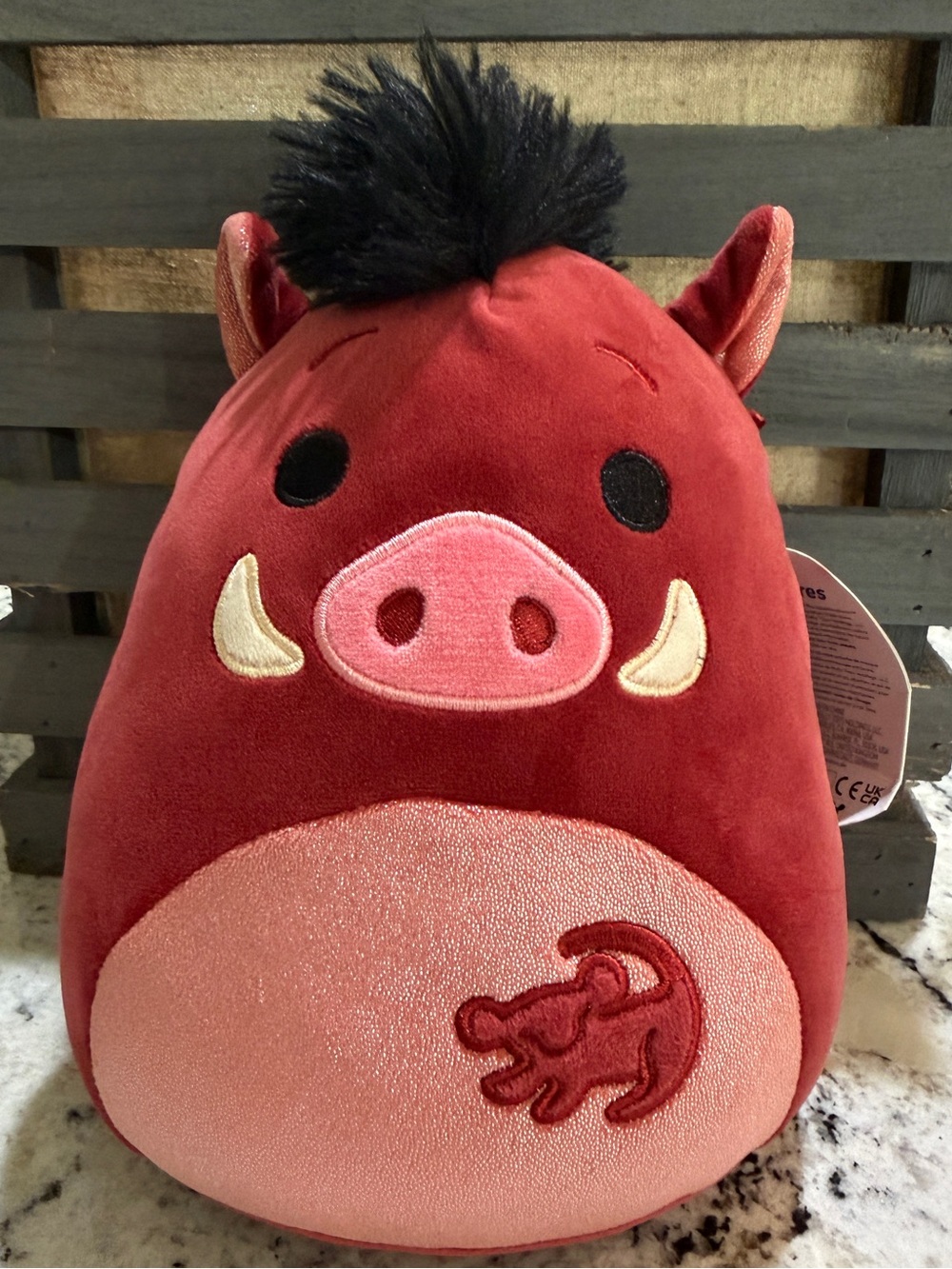 Squishmallow Disney LION KING PUMBAA 8” New with Tag